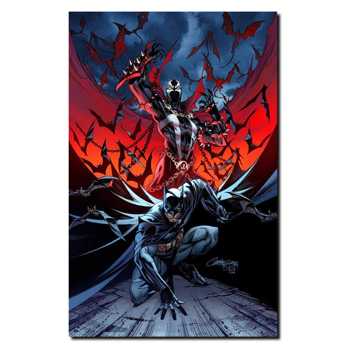 Batman Spawn #1 Cover F CAMPBELL FINALSALE
