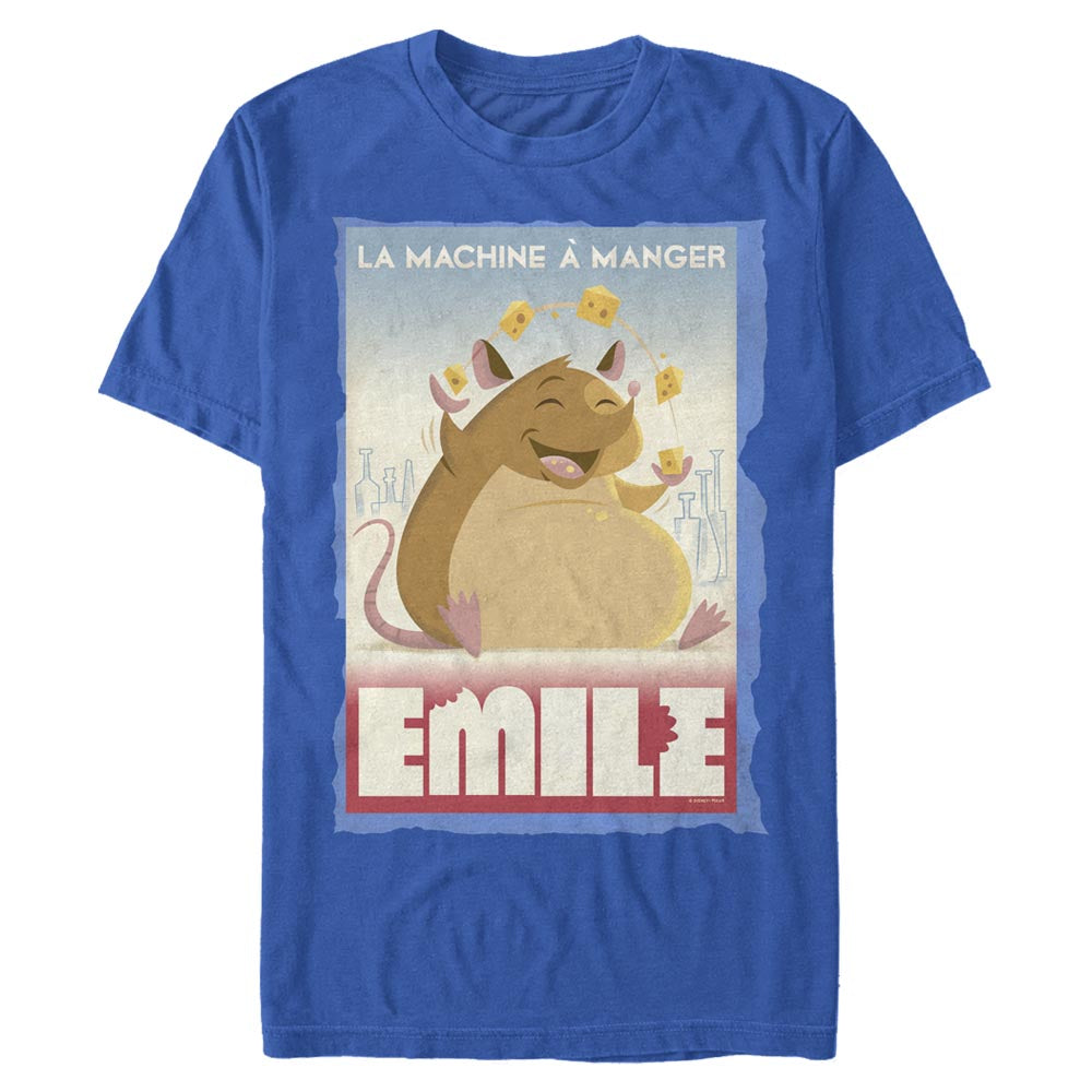 Ratatouille Eating Machine Emile Poster
