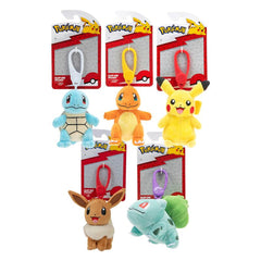 Pokemon 3.5" Inch Clip-On Plush Backpack Pal
