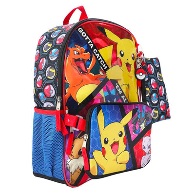Pokemon Gotta Catch 'Em All 5 Piece Backpack Set