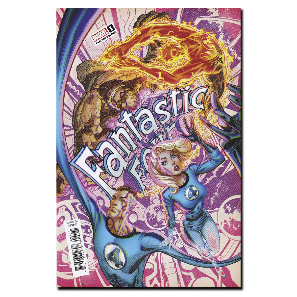 Fantastic Four #1 Anniversary Cover Variant CAMPBELL FINALSALE