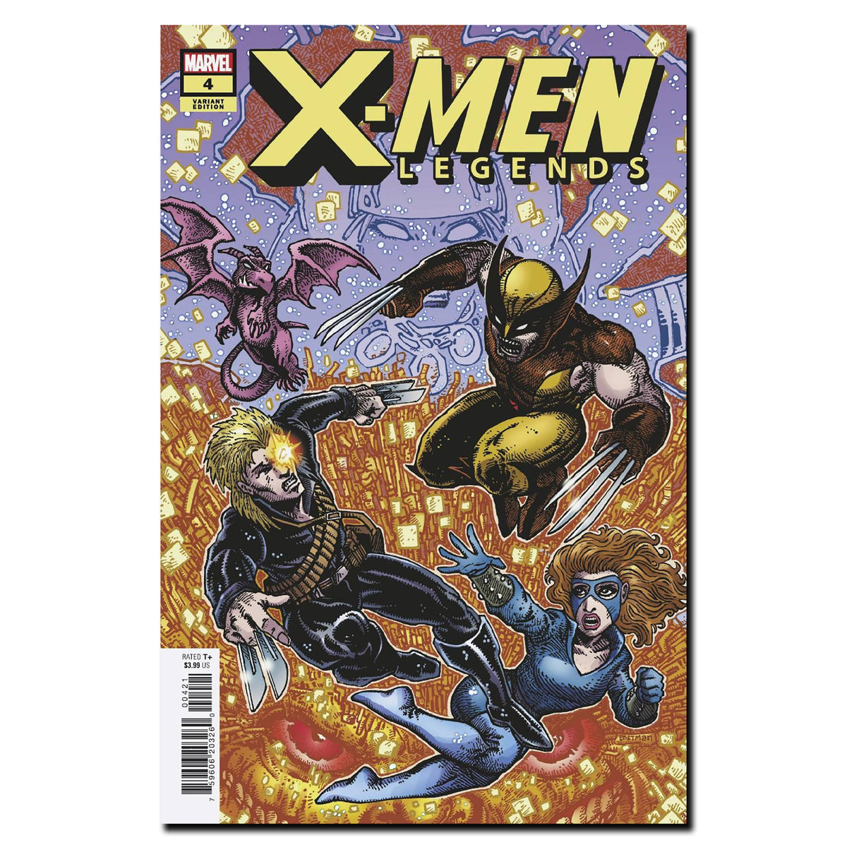 X-Men Legends #4 Cover Variant EASTMAN FINALSALE