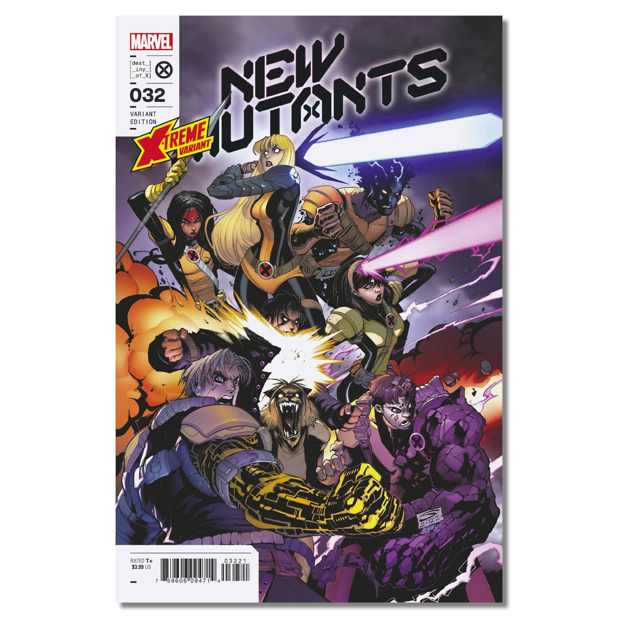 New Mutants #32 Sandoval X-Treme Marvel Variant FINALSALE