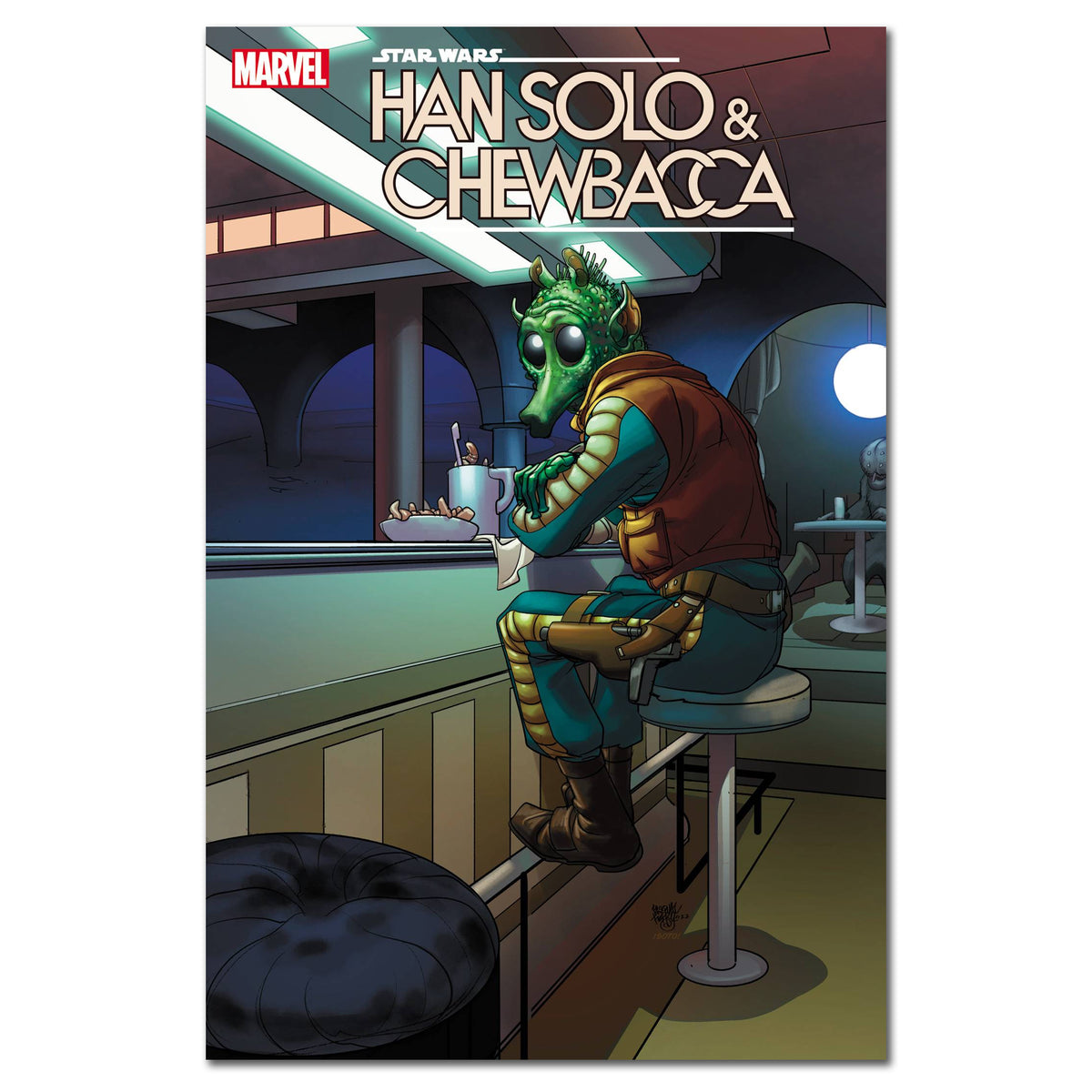 Star Wars Han Solo &amp; Chewbacca #7 Cover Variant FERRY FINALSALE