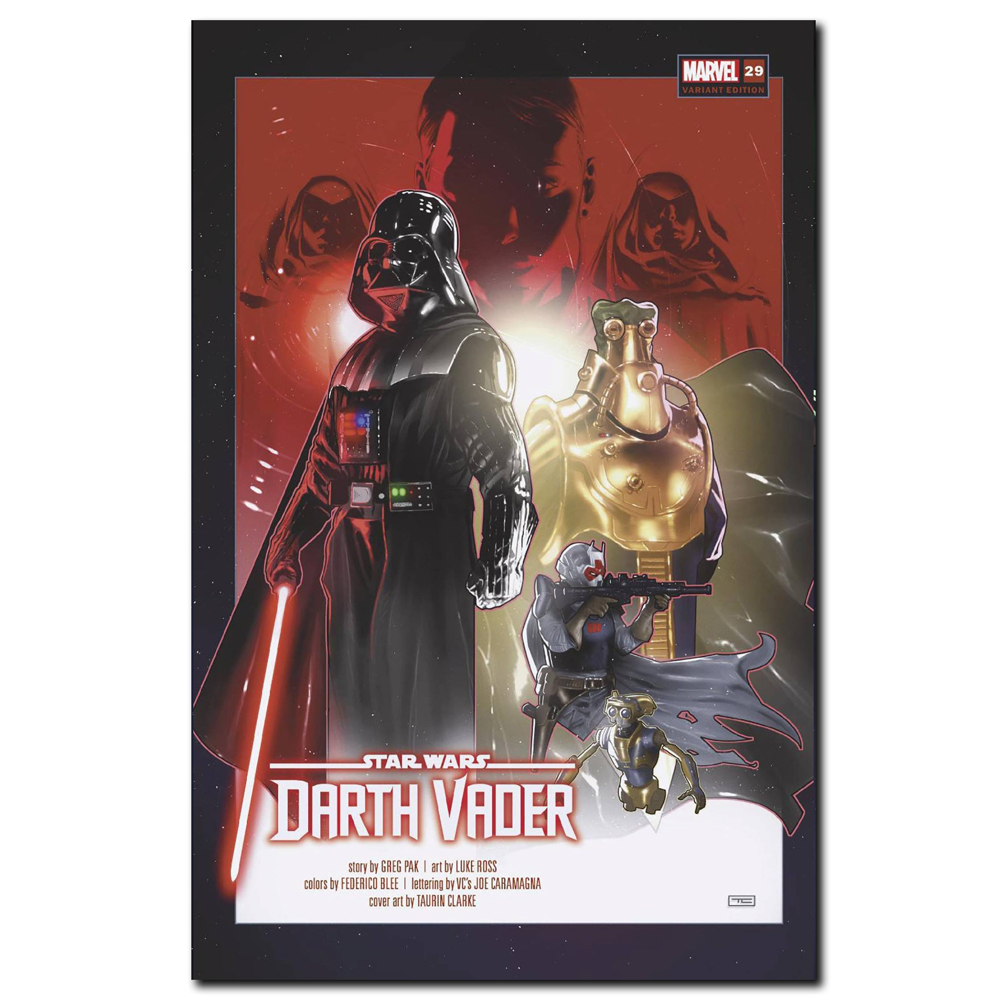 Star Wars Darth Vader #29 Cover Variant CLARKE FINALSALE
