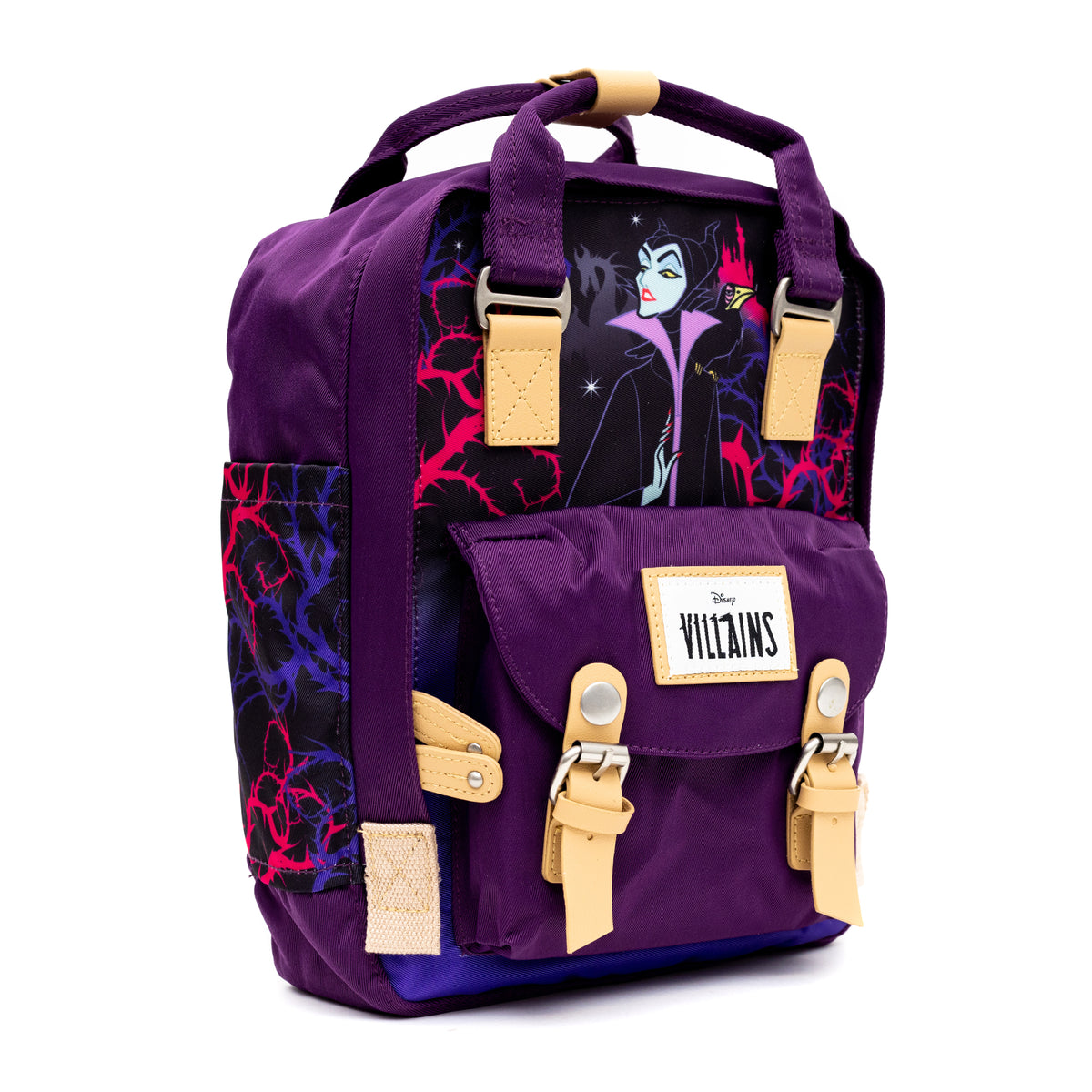 Twill Multi-Compartment Mini Backpack