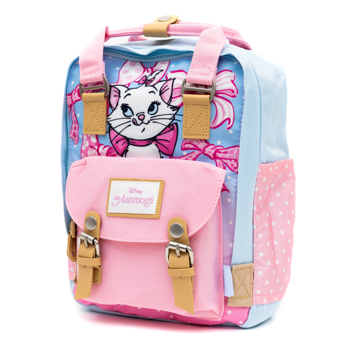 Disney Aristocats Marie Twill Multi-Compartment Mini Backpack
