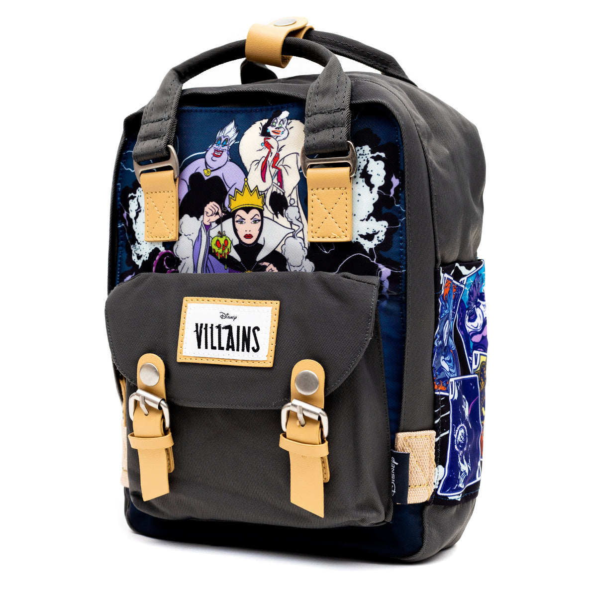 Disney Villains Twill Multi-Compartment Mini Backpack