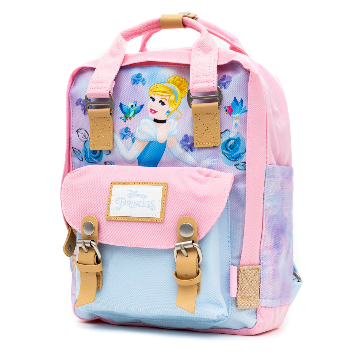 Disney Princess Cinderella Twill Multi-Compartment Mini Backpack