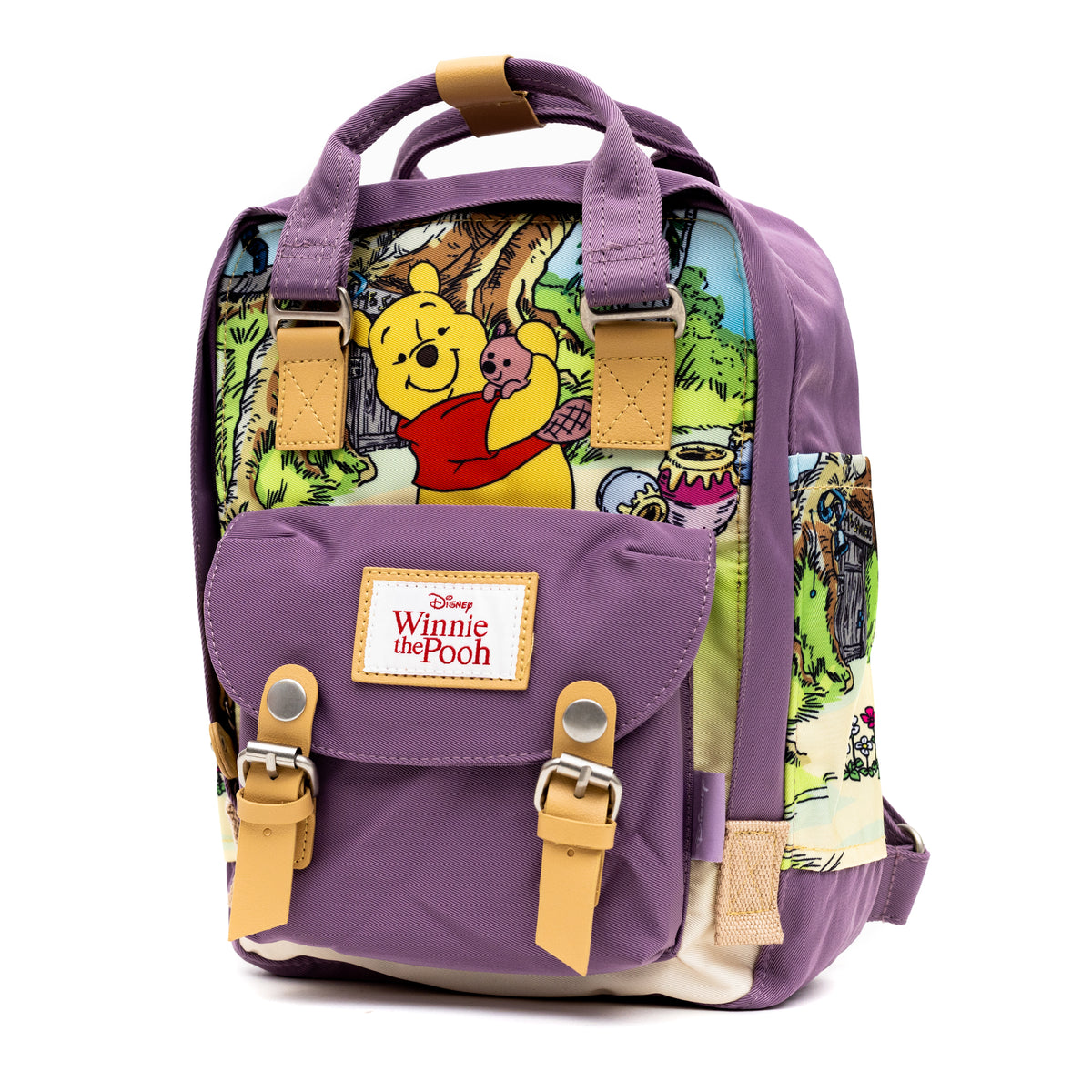 Disney Winnie the Pooh Twill Multi-Compartment Mini Backpack