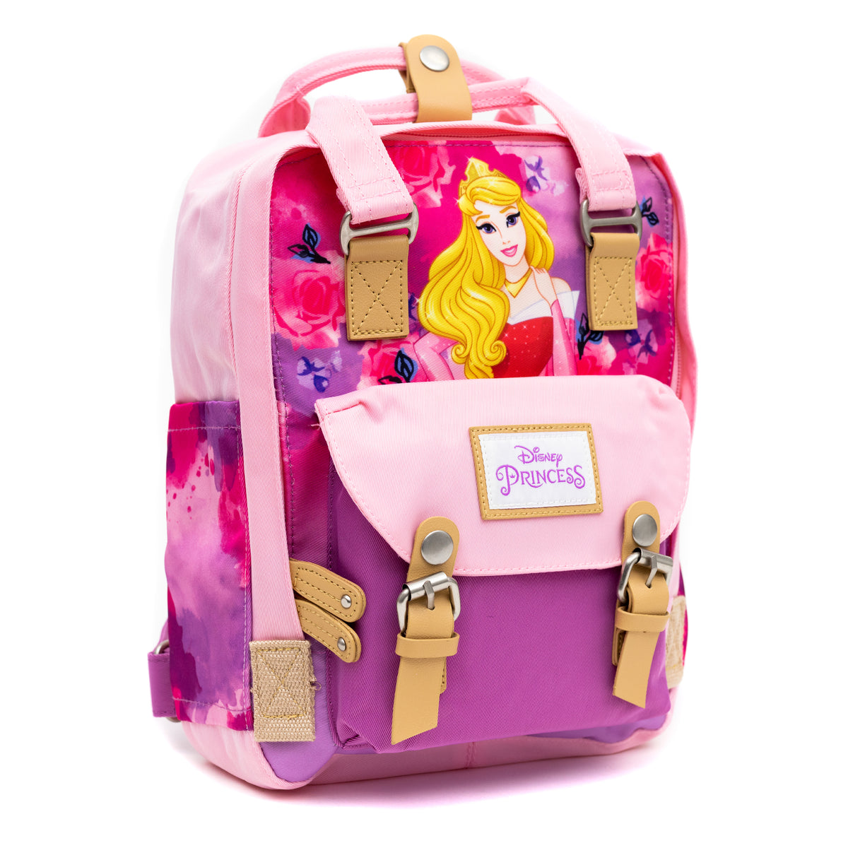 Disney Princess Sleeping Beauty Aurora Twill Multi-Compartment Mini Backpack