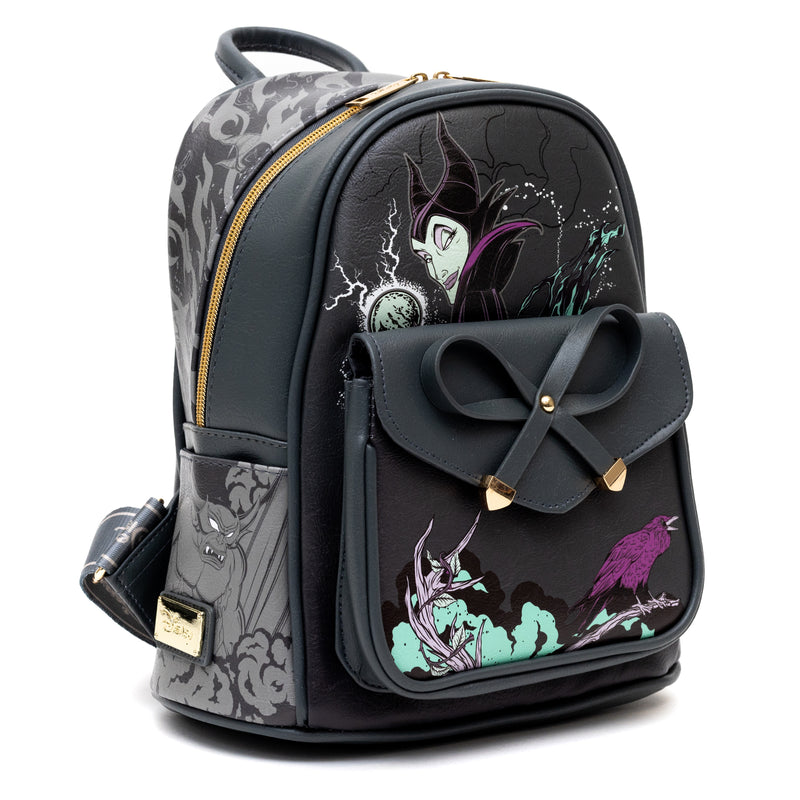 Loungefly Disney Mini Backpack, Sleeping Beauty Maleficent, Disney