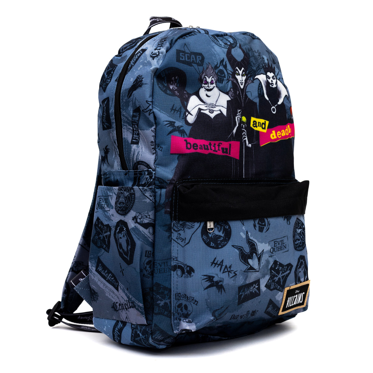 Disney Villains 17&quot; Full Size Nylon Backpack