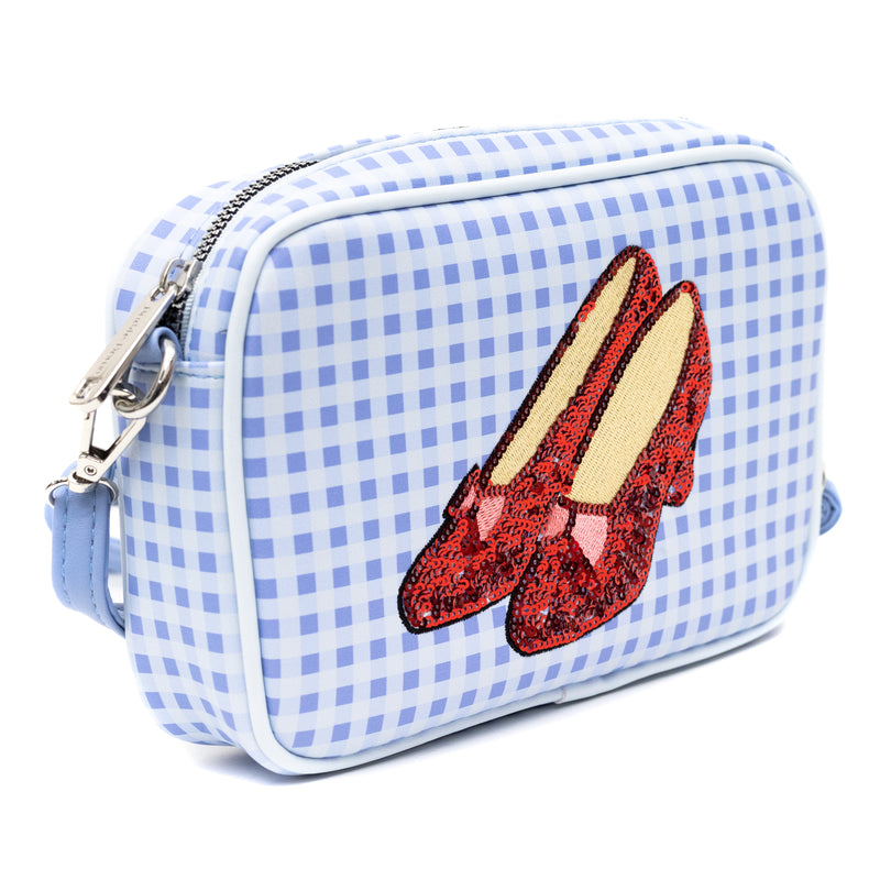Wizard of Oz Sequin Ruby Red Slippers Crossbody Bag