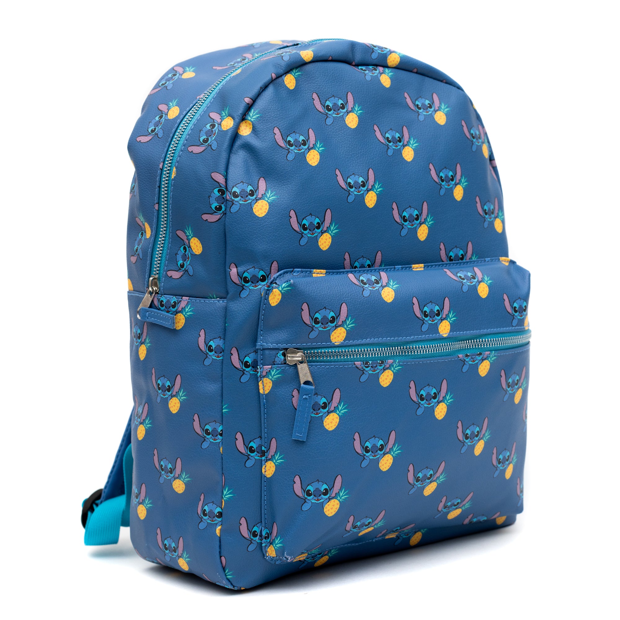 Disney Lilo and Stitch Pineapple Full Size Vegan Leather Backpack