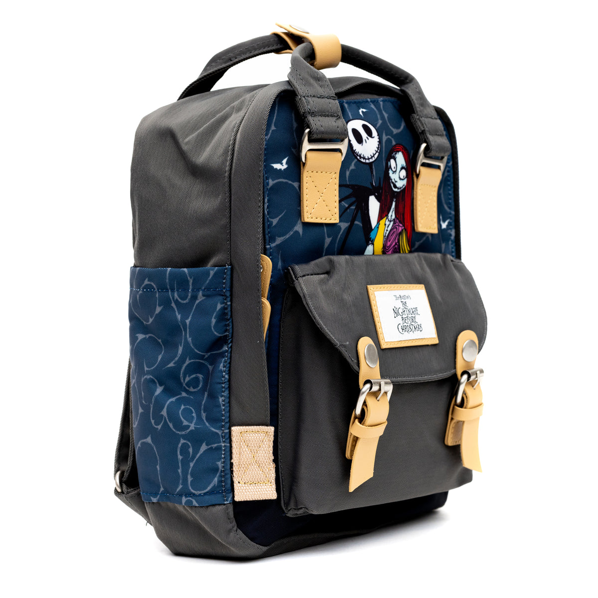 The Nightmare Before Christmas Twill Multi-Compartment Mini Backpack