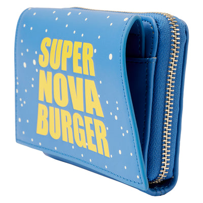 Loungefly - Disney Pixar Toy Story Pizza Planet Super Nova Burger Glow in the Dark Wallet - NEW RELEASE